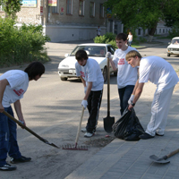 Чистая дорога
в школу
